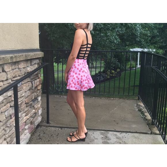 Express x One Eleven black open-back strappy bodysuit, size small - Picture 2 of 12